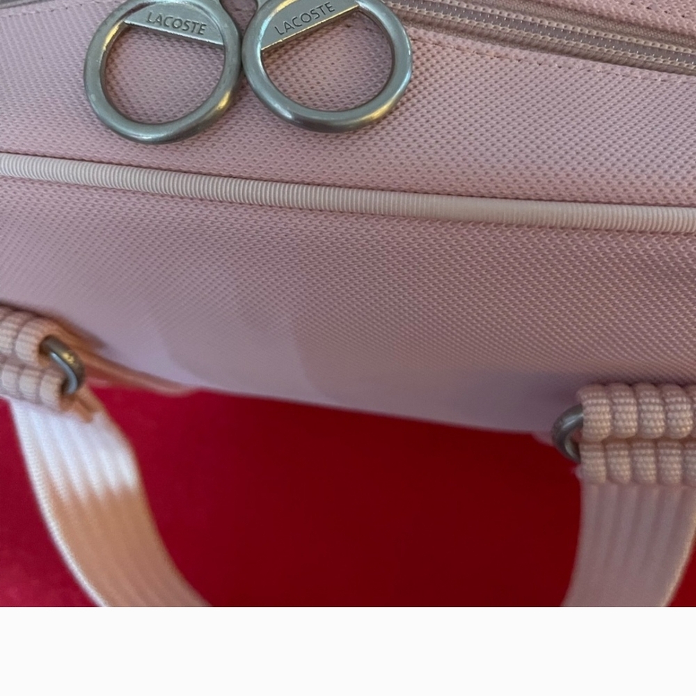 Lacoste Pink Women's Bag - Picture 5 of 9